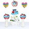 Big Dot of Happiness Thank You Teachers - Apple and Pencil Decorations DIY Teacher Appreciation Essentials - Set of 20